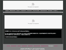 Tablet Screenshot of dismed.com.ar